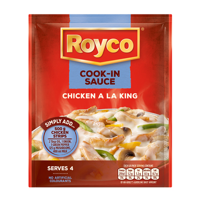 Royco Chicken A La King - Cook in Sauce