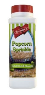 Scalli's Popcorn Sprinkle Cheese & Onion 500ml *** DATED STOCK Discounted ! ***