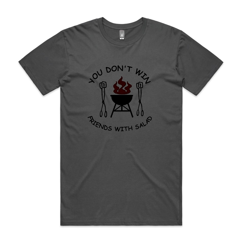 T-Shirts - You don't win friends with salad