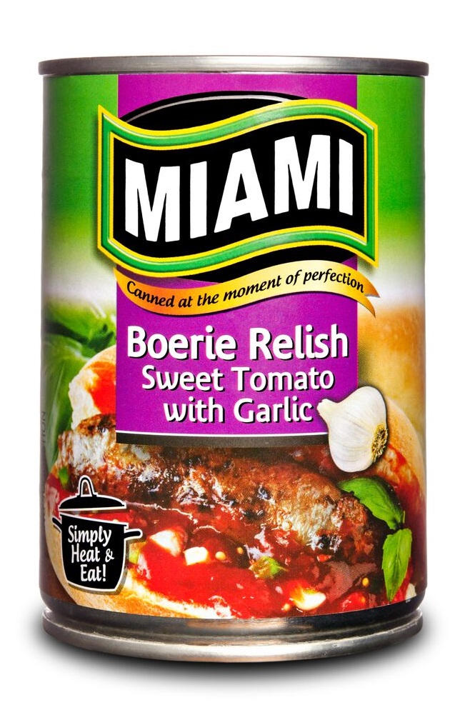 Miami Boerie Relish - Garlic 450g