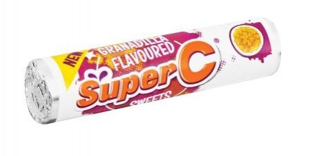 Super C Candy Rolls Granadilla Flavoured