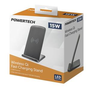 15W WIRELESS QI FAST CHARGING STAND