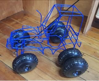 Wire Tractor / Car