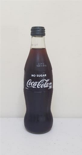 Coca Cola Glass Bottle 330ml No Sugar