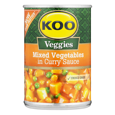 Koo Mixed Vegetables in Curry Sauce
