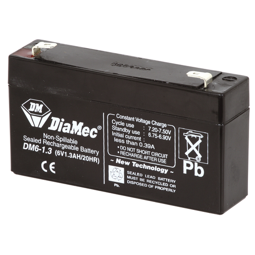 BATT SLA 6V 1.3AH