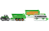 SIKU 1848 1:87 Deutz-Fahr with Joskin Trailer Set