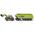 SIKU 1:50 CLAAS with Loader, Dolly & Trailer