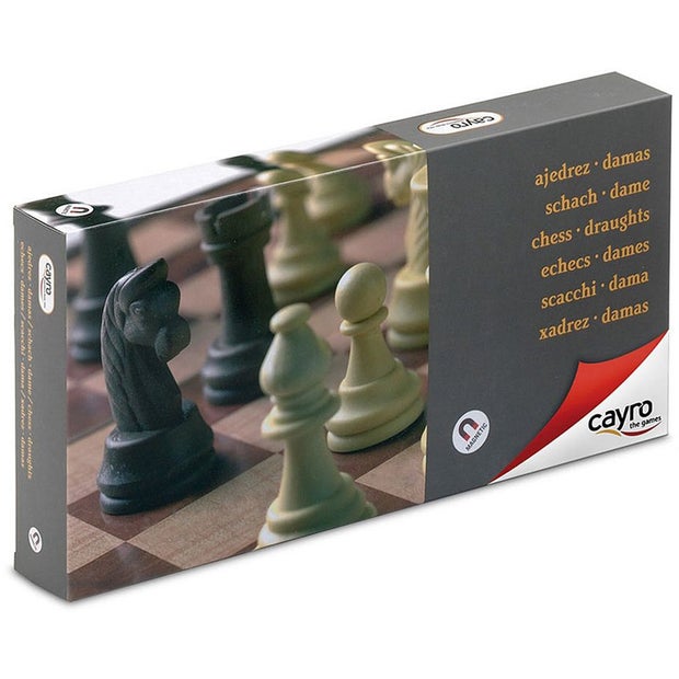 Chess and Draughts Magnetic by Cayro