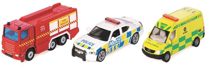 SIKU 3pc NZ Emergency Set IV