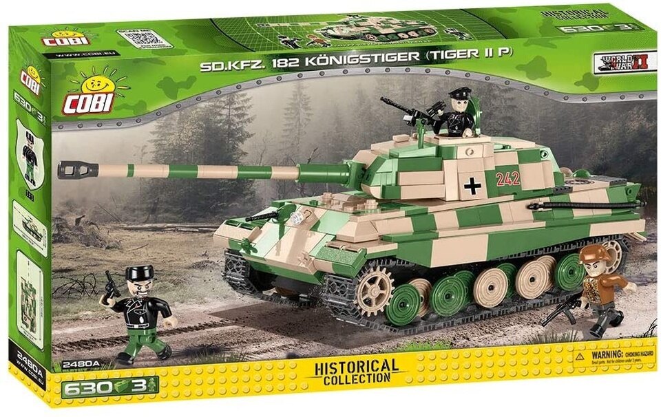 Cobi SD.KFZ. 182 KONIGSTIGER ( Tiger 11 P) Taupo Hobbies & Toys Ltd Store