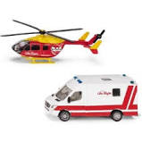 SIKU 1:87 Life Flight Westpac Rescue Set