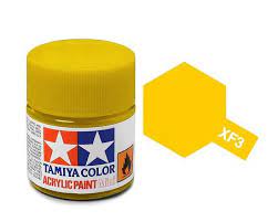 Tamiya Acrylic 10ml XF-3 Flat Yellow