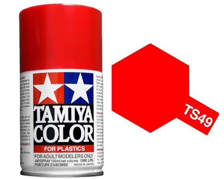 Tamiya Spray Paint TS-49 Bright Red