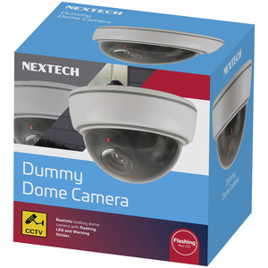 CAMERA DUMMY DOME FLASHING LED WHT