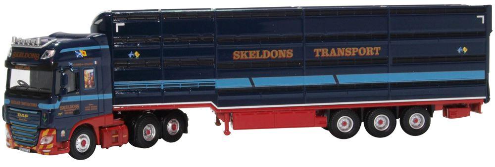 Oxford Haulage 1:76 DAF XF Euro 6 & Livestock trailer