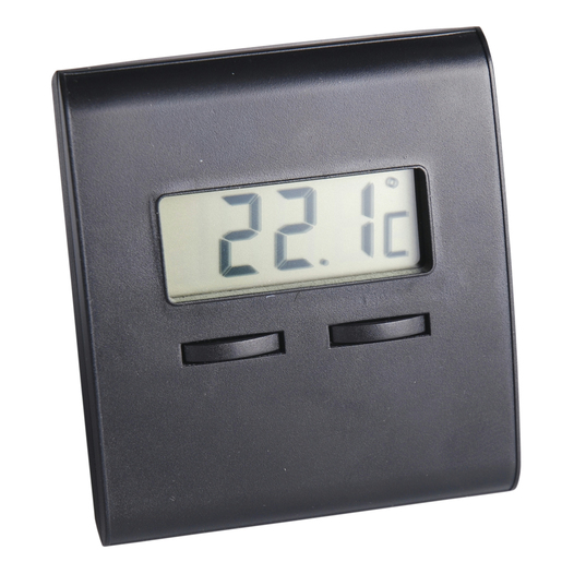 THERMOMETER INDOOR BLK BASIC