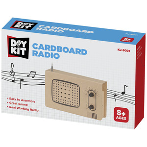 KIT RADIO CARDBOARD AM/FM