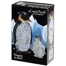 Crystal Puzzle Penguin and Baby