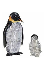 Crystal Puzzle Penguin and Baby