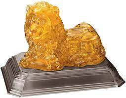 Crystal Puzzle 3D Lion