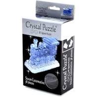 Crystal Puzzle Smoke Blue Train