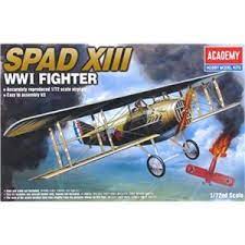 Academy 1/72 Spad XIII WW1 Fighter