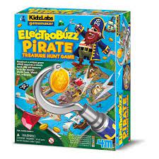 4M KidzLabs Electrobuzz Pirate Treasure Hunt Game