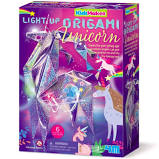 4M Holographic Light up Origami Unicorn