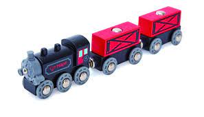 Hape steam era freight train