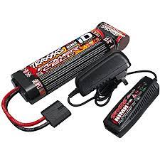 Traxxas Battery 8.4V 3000mAh NiMh and Charger - 2A 5-7 cell NiMh