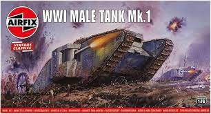 Airfix WWI Male Tank Mk.I 1:76