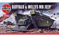 Buffalo Willys MB Jeep 1:76v Airfix