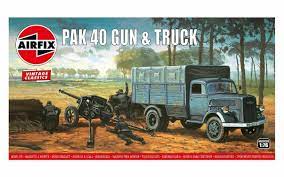 Airfix 1:76 PAK 40 Gun & Truck