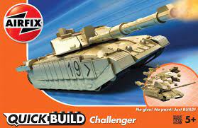 Airfix Quickbuild Challenger Tank Desert