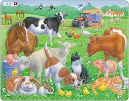 Larsen Farm Animal Scene