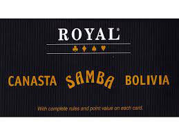 Royal Canasta/ Samba/Bolivia triple pack playing cards