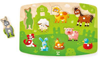 Hape Farmyard Peg Puzzle