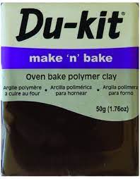 Du-Kit make ''n bake Dark Brown 50g
