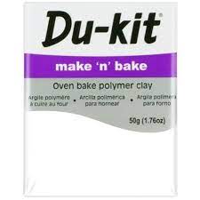 Du-Kit make n' bake 50g White