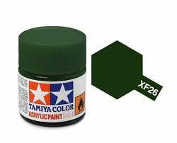 Tamiya Acrylic 10 ml Deep Green Xf-26