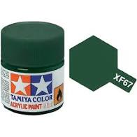 Tamiya Acrylic 10ml Nato Green XF-67