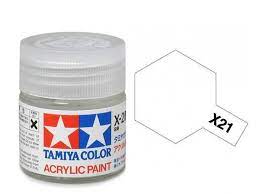Tamiya acrylic Paint   X-21 Flat base