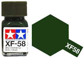 Tamiya Enamel Paint XF-58 Olive Green