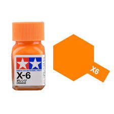 Tamiya Enamel Paint X-6 10 ml Orange