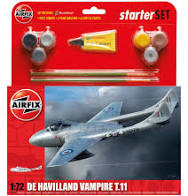 De Havilland Vampire T11 Starter Set 1:72