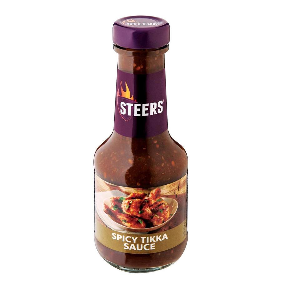 Steers Sauce 375ml - Spicy Tikka ** SPECIAL ** Dated Stock