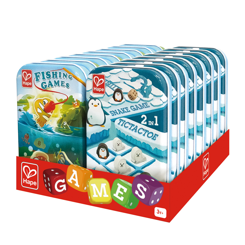 HAPE classic pocket games ASSORT