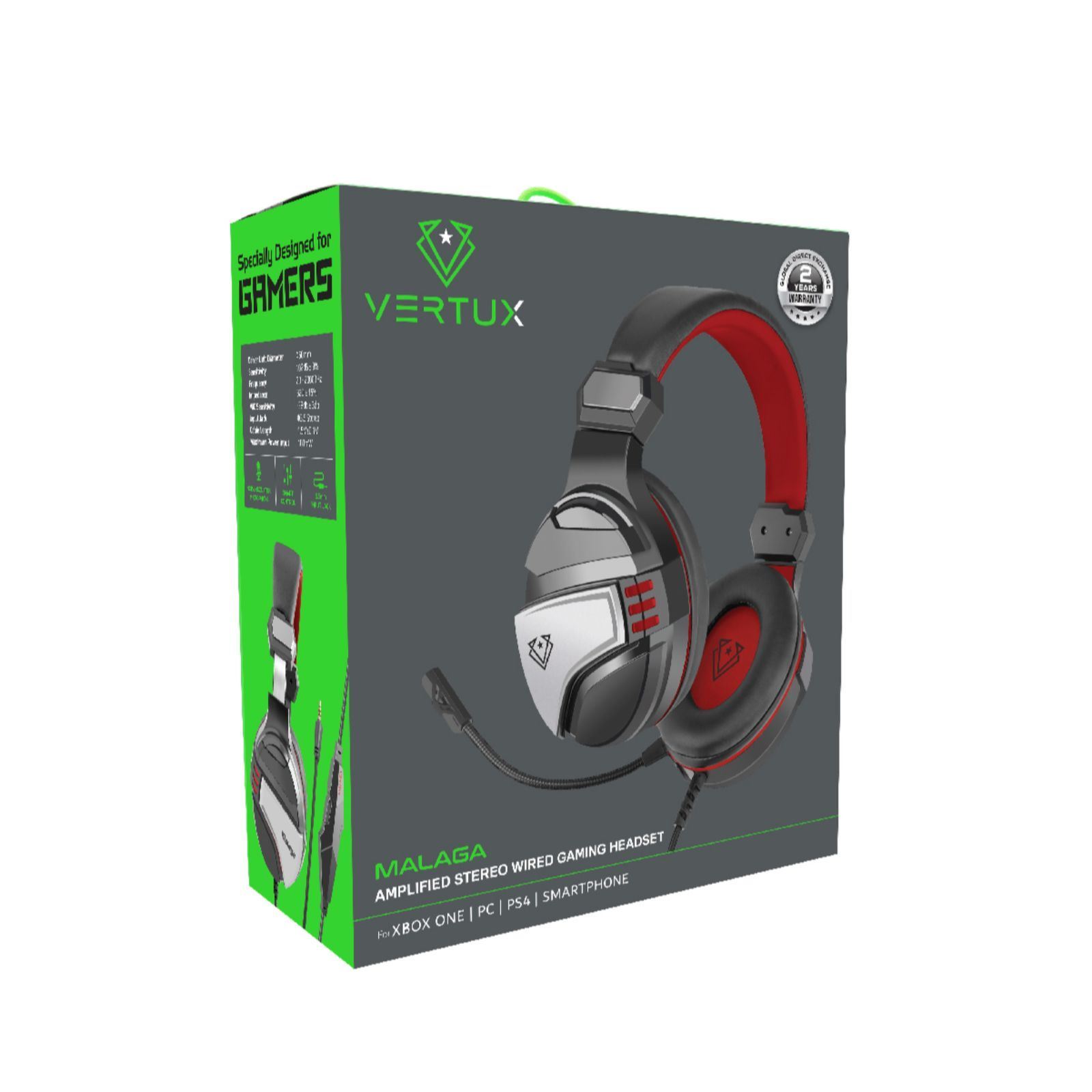 VERTUX MALAGA HEADSET