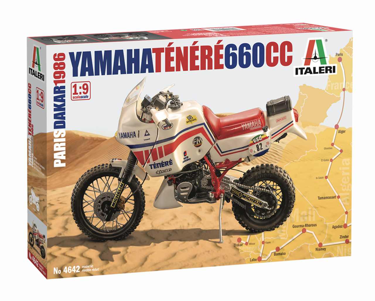 Italeri Yamaha Tenere 660CC 1:9